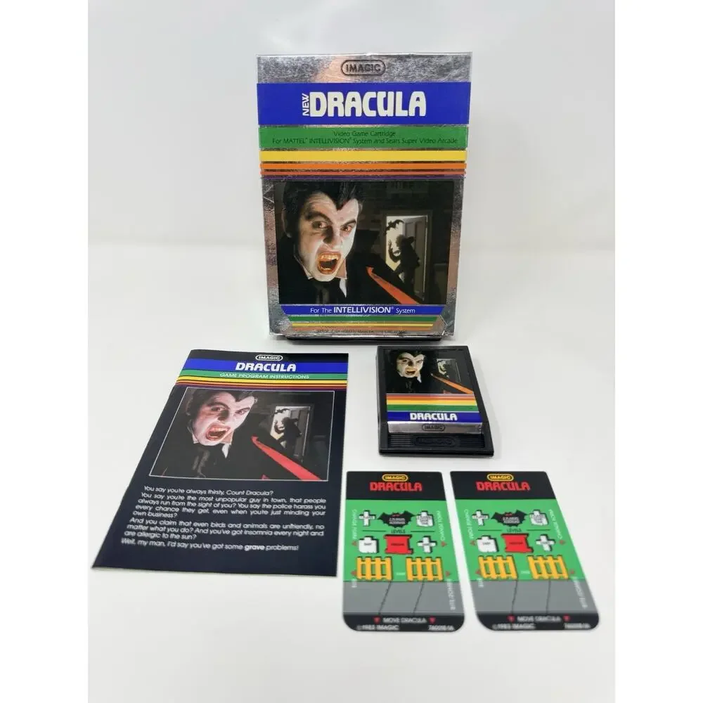 iMagic Dracula Intellivision Complete CIB Tested - Picture 1 of 9